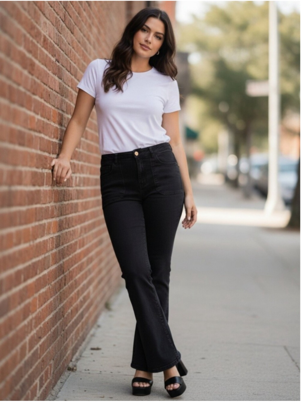 Pilcro By Anthropologie The Icon Black Jeans Size 31